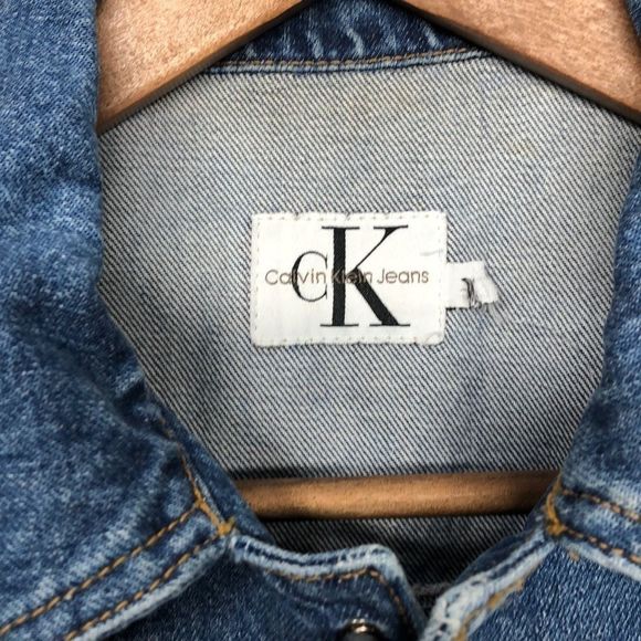Vintage Calvin Klein Denim Vest - Picture 3 of 6